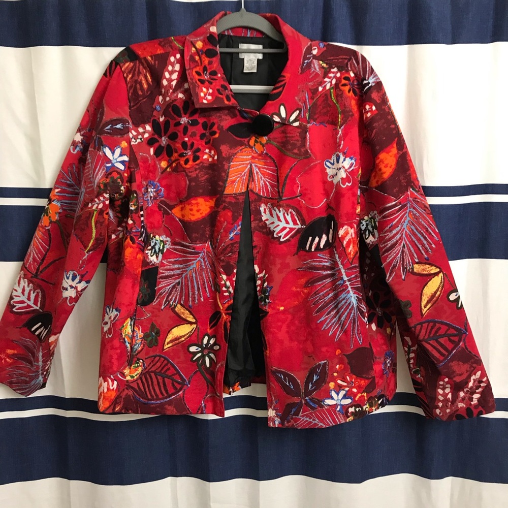 Chicos blazer size 3